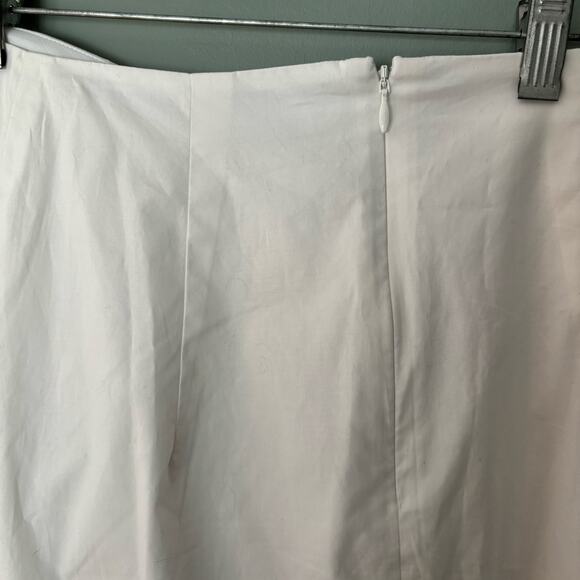 Club Monaco Ruanne Asymetrical Eyelet Ruffled Skirt - Picture 3 of 8